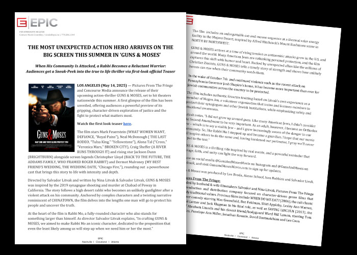 Press Release - First Look
